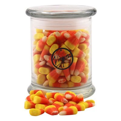 Jar with Candy Corn