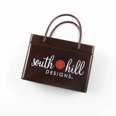 Brown Shopping Bag Tin - Custom Pro Prints