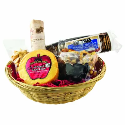 Cheese & Cracker Gift Basket - Stealth Promo Co