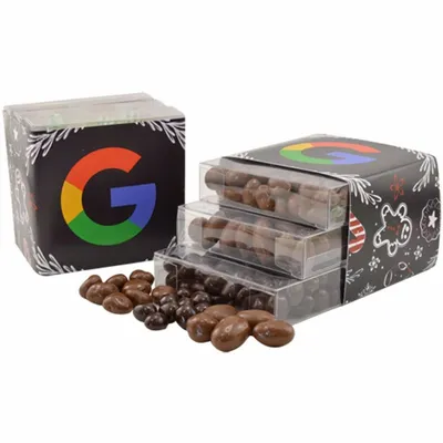 3 Way Chocolate Covered Stack Tower - Stealth Promo Co