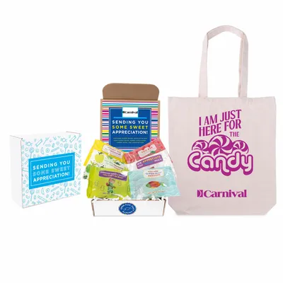 Sweet Appreciation Gummy Candy Mailer with Tote - Stealth Promo Co