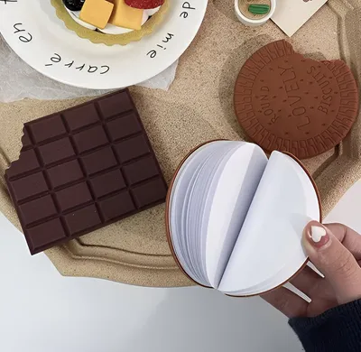 Chocolate Sticky Notes - Stealth Promo Co