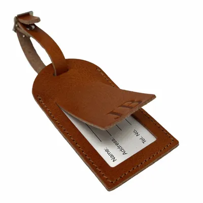 Luxury Leather Luggage Tag - Stealth Promo Co