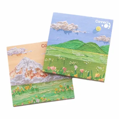 Oil Painting Sticky Notes - Stealth Promo Co