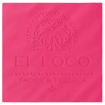 Custom Debossed Dinner Napkin - Custom Pro Prints