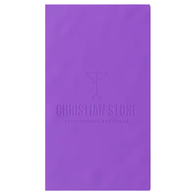Custom Debossed Guest Towel Napkin - Custom Pro Prints