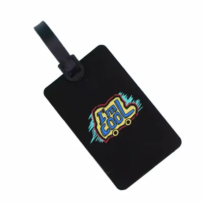 Soft PVC Luggage Tags - Stealth Promo Co