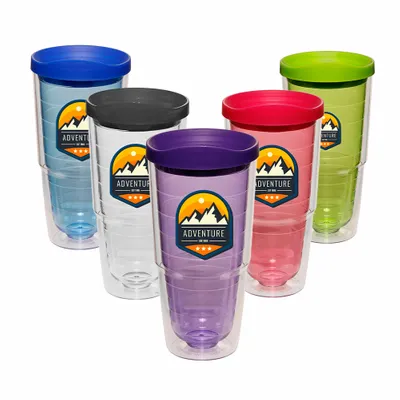 24 Oz Tall Acrylic Sip Drinking Tumblers - Stealth Promo Co