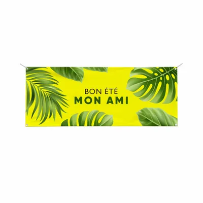 Bannière en tissu personnalisée - Imprint Now - FR