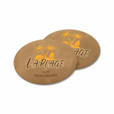 Sous-verres en papier kraft - Imprint Now - FR