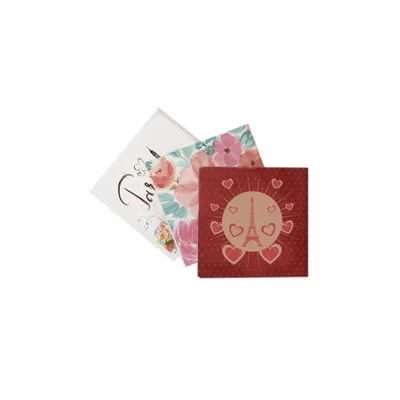 Serviettes de restaurant en tissu personnalisée - Imprint Now - FR