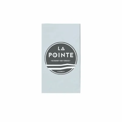 Serviettes rectangulaires en lin personnalisée - Imprint Now - FR