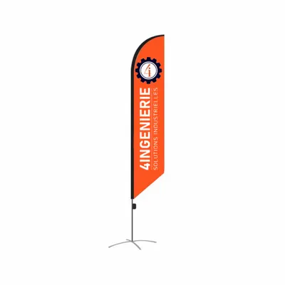 Drapeau Plume - Imprint Now - FR