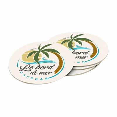 Sous-verres de bar super absorbants - Imprint Now - FR