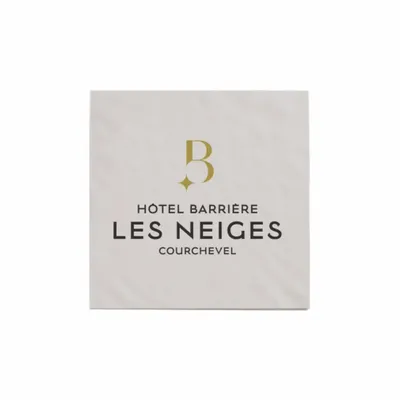 Serviettes de restaurant en lin personnalisée - Imprint Now - FR