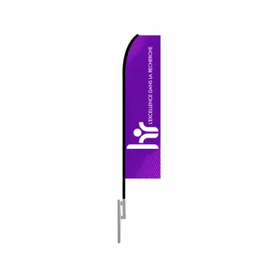 Drapeau Swooper - Imprint Now - FR