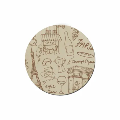 Sous-verres en diatomite - Imprint Now - FR