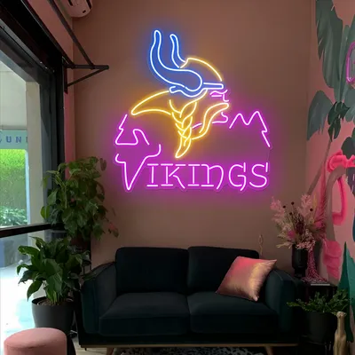 Vikings Neon Sign - Stealth Promo Co