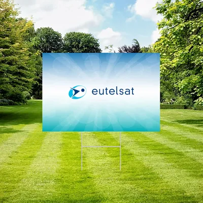 Panneau publicitaire 46 cm x 30 cm