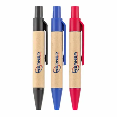 Mini Environment-Friendly Paper Tube Pen - Stealth Promo Co