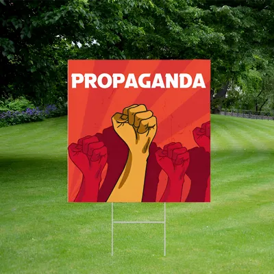 Panneau “Propagande”