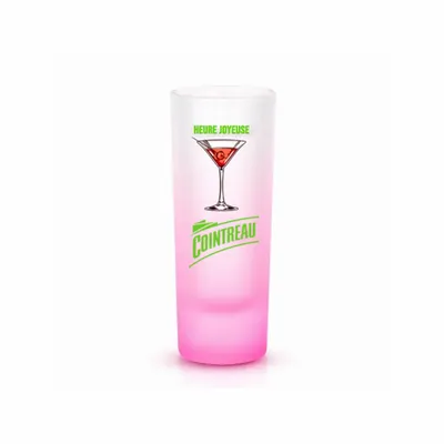 Grand verre à shot coloré et dépoli - Imprint Now - FR
