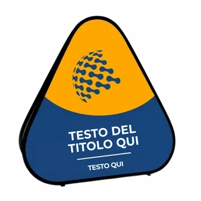 Banner Pop-Up a Triangolo - Imprint Now - IT