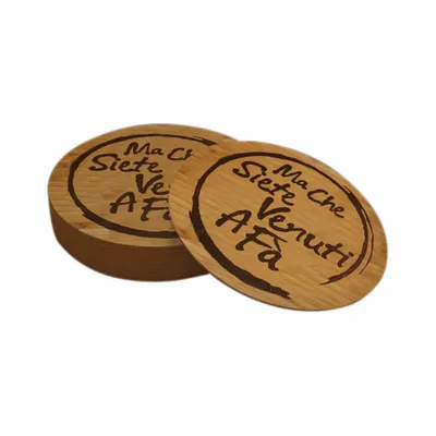 Sottobicchiere in bambù - Imprint Now - IT