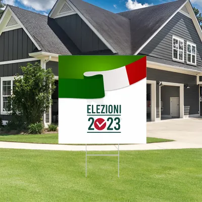 Cartelli da Esterno Personalizzati per Promozione al Voto