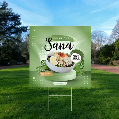 Cartelli da Esterno Personalizzati per Ristorante Offerta