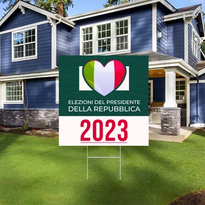 Cartelli da Esterno Personalizzati per Elezioni Presidenziali