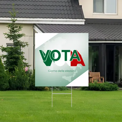 Cartelli da Esterno Personalizzati per Giorno Delle Elezioni