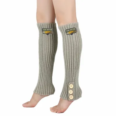 Button Trace Leg Warmer - Stealth Promo Co