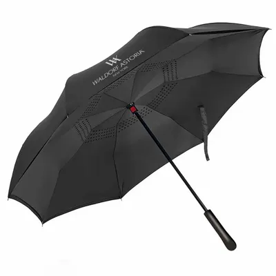 Inverting Umbrella - 56 in Arc - Stealth Promo Co