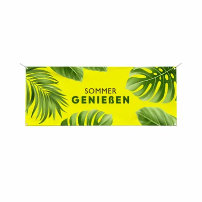 Individuelles Stoffbanner - Imprint Now - DE