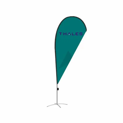 Teardrop Flagge - Imprint Now - DE