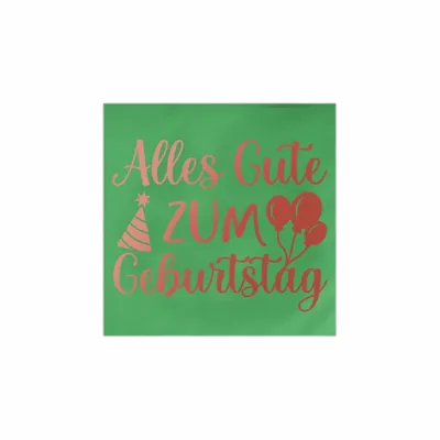 Premium Foliengeprägte Luncheon Servietten - Imprint Now - DE