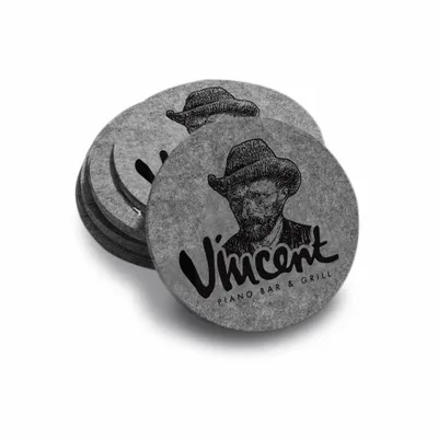 Saugfähiger Filzuntersetzer - Imprint Now - DE