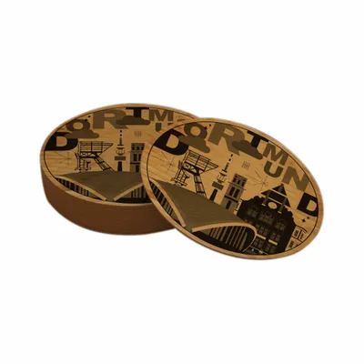 Bambusuntersetzer - Imprint Now - DE