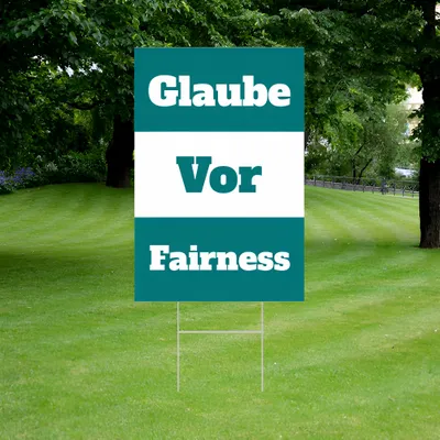 30 cm x 46 cm Gartenschilder