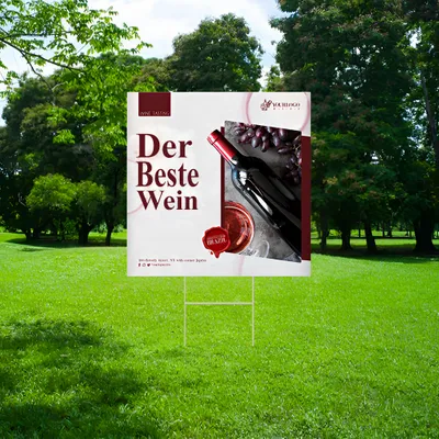 30 cm x 30 cm Gartenschilder