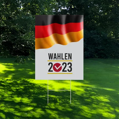 46 cm x 61 cm Gartenschilder