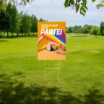 23 cm x 30 cm Gartenschilder