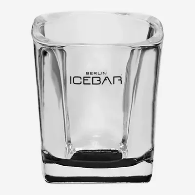 Importiertes Quadratisches Schnapsglas - Imprint Now - DE