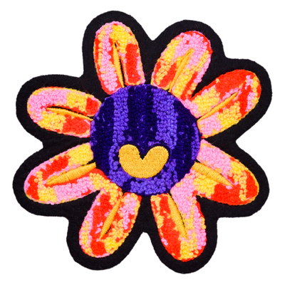 Écusson en chenille multicolore Écusson en chenille multicolore - Imprint Now - FR
