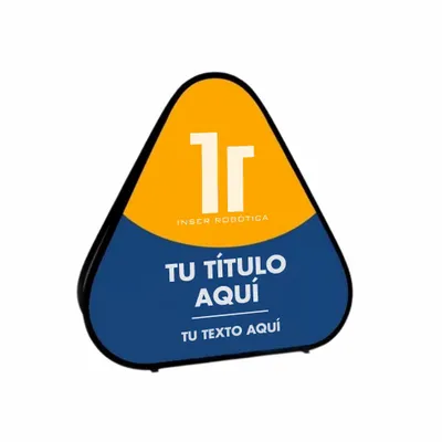 Pancartas Desplegables Triangulares - Imprint Now - ES