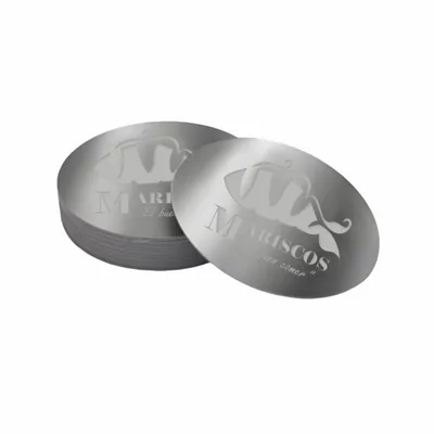 Posavasos de acero inoxidable - Imprint Now - ES