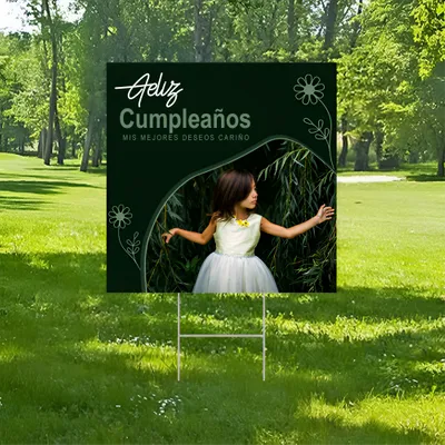 Cartel de Jardín 61 cm x 61 cm