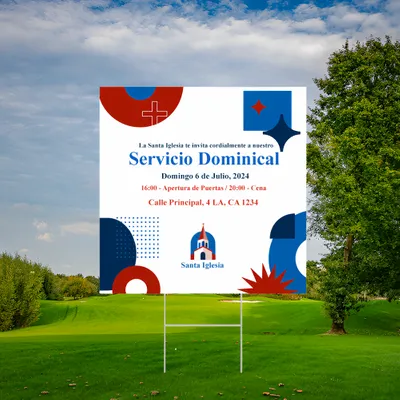 Cartel de Servicio Personalizado