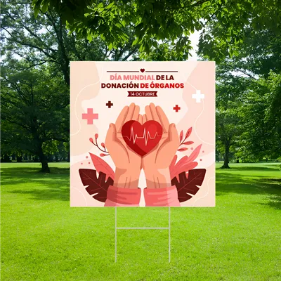 Cartel de Donación de Órganos